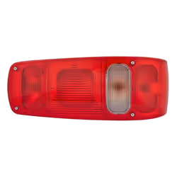 HELLA 2VA 007 502-061 Luce posteriore Dx bianco/rosso bianco/marrone con lampadine, per rimorchio