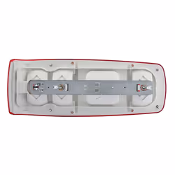 HELLA 2VA 007 502-061 Luce posteriore Dx bianco/rosso bianco/marrone con lampadine, per rimorchio - Vista aggiuntiva 4