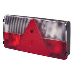 HELLA 2VB 341 032-141 Luce posteriore Dx trasparente grigio per rimorchio, senza lampadine