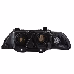 HELLA 1LL 008 053-601 Fari Dx PY21W, H7/H7 FF, asimmetrico, Alogeno, DE 12 trasparente per veicolo circolazione Sx BMW: 5 Sedan
