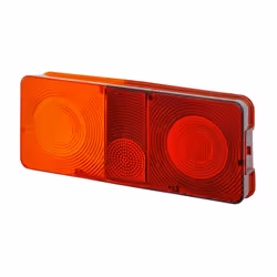 Lente, Luce posteriore; HELLA; Sx; per JOHN DEERE; E153345, AL27014, 3188336M1, 3188336M1, U56145