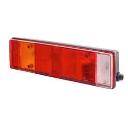 HELLA 2VD 008 204-251 Fanale posteriore Sx P21W, R5W nero 12, 24 senza lampadine con portalampada