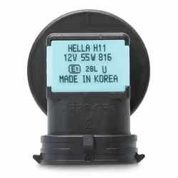 HELLA 8GH 008 358-121 Lampade H11 12 55 Alogeno PGJ19-2 FORD: Focus Mk1 Hatchback, Focus 2 Kombi, Fusion Station Wagon, FIAT: Punto III Hatchback