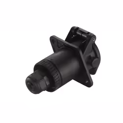 HELLA 8JB 007 242-011 Presa rimorchio 24 15 con parapolvere 12098 IP 54