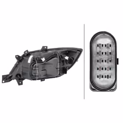 Fanali HELLA 1EH 246 047-021, destro - Vista aggiuntiva 4