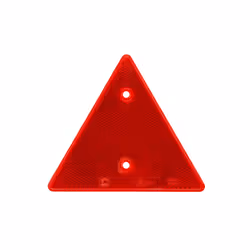 Altezza [mm]: 8. Articolo complementare/info integrativa 2: senza materiale fissaggio. Colore lente faro: rosso. Forma: trian ...