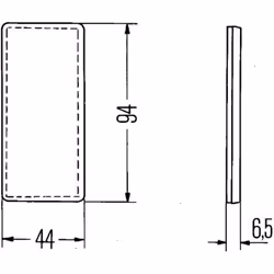 Riflettore HELLA 8RA 003 326-041