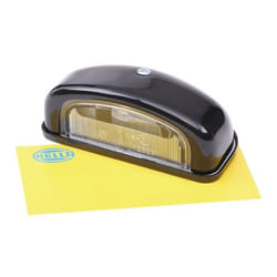 HELLA 2KA 001 386-231 Luce Targa C5W Alogeno Sx, Dx con portalampada, senza lampadina