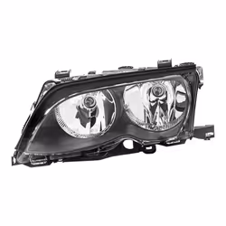 Fari; HELLA; Sx H7/H7, W5W Alogeno 12 per veicolo circolazione Dx; per BMW; 63126910955, 63127165769, 6910955, 7165769, E1391 ...