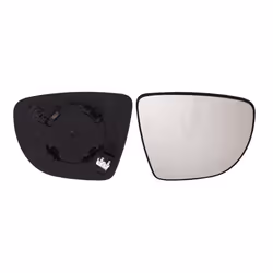 Vetro specchio, Specchio esterno; HELLA; bilaterale termico; per IVECO, MERCEDES-BENZ; 0067658, 0018113133, e102*14042, 15200 ...