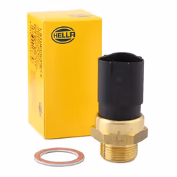 Termocontatto, Ventola radiatore; HELLA; M 22 x 1,5 12; per VOLKSWAGEN, SKODA, AUDI, SEAT, VW; 1J0959481A, 1J0959481A, 1J0959 ...
