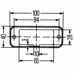 Luce di posizione laterale HELLA 2PF 961 167-021 - Vista aggiuntiva 4