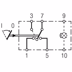 Interruttore HELLA 6GM 004 570-081