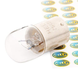 HELLA 8GA 002 071-121 Lampade 12 5 R5W BA15s FIAT: BRAVO 1, Panda I Hatchback, Grande Punto Hatchback, IVECO: DAILY 3, DAILY 2 Pritsche/Fahrgestell