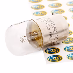 Lampade; HELLA; 24 5 R5W BA15s; per DAF, IRISBUS, IVECO, MAN, MERCEDES-BENZ; 02333581, 183410728, 4119958A, 45433060006, 6026 ...