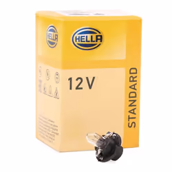 Lampadina, Illuminazione strumentazione; HELLA; 12 1,2 Lampadina con zoccolo BX8.4d Alogeno; ZF000814817