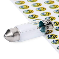 HELLA 8GM 002 092-171 Lampade 12 5 C5W SV8.5-8 FIAT: Panda I Hatchback, Punto III Hatchback, Uno Hatchback, VOLKSWAGEN: Polo IV Hatchback, Golf 4