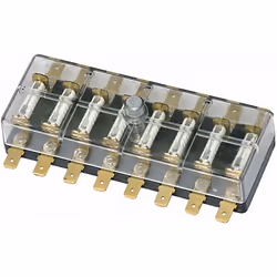 Amperaggio [a]: 8. Colore: cristallino. Indice: 8JD002 290-141. Numero del Produttore: 8JD 002 290-141. N° poli: 8. Produttor ...