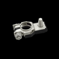 HELLA 8KX 716 405-011 Morsetto polo batteria Forma E Ottone grigio