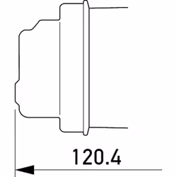 Calotta, faro di guida HELLA 9GH 145 943-001