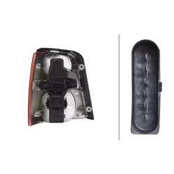 Fanale posteriore HELLA 2VP 008 759-061 destro - Vista aggiuntiva 4