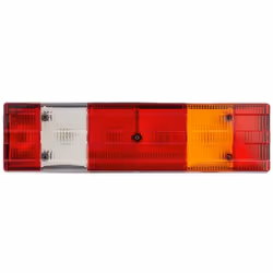 HELLA 2VD 007 500-221 Fanale posteriore Dx P21W, R10W 24 Rosso, bianco con lampadine con portalampada - Vista aggiuntiva 5