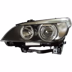 Fari; HELLA; Dx D2S/H7, LED, PY21W, D2S, H7 Alogeno, LED, Bi-Xeno 12 trasparente per veicolo circolazione Dx; per BMW; 631169 ...