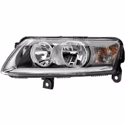 Fari; HELLA; Sx H7/H1, PY21W, W5W, H7, H1 12 trasparente per veicolo circolazione Sx; per AUDI; 4F0941003C, 4F0941003DM, E117 ...