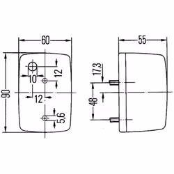 Indicatore di direzione HELLA 2BA 002 652-111 sinistro - Vista aggiuntiva 4