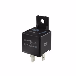 Relè, Corrente di lavoro; HELLA; 30A 4; per MERCEDES-BENZ, VOLKSWAGEN, LAND ROVER, OPEL, AUDI; D45075200, KDWHLO9402, 1351317 ...