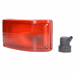 Altezza [mm]: 133. Articolo complementare/info integrativa 2: senza lampadine. Colore alloggiamento: argento. Colore lente fa ...