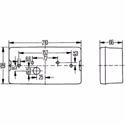 Fanale posteriore HELLA 2VP 006 040-127 destro - Vista aggiuntiva 4