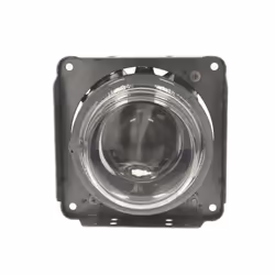 Articolo complementare/info integrativa: senza lampadina. Diametro [mm]: 124. Diametro proiettore luce [mm]: 100. Forma: roto ...