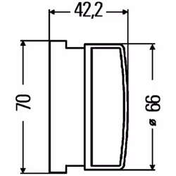 Riflettore HELLA 8RA 009 001-037