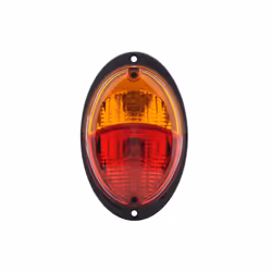 HELLA 2SD 343 130-377 Fanale posteriore Sx, Dx P21/5W, P21W 12 rosso/giallo con lampadine