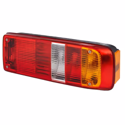 Luce posteriore; HELLA; Dx policromo con lampadine; 12458565, 0906595, 19932612, E410218, E410219