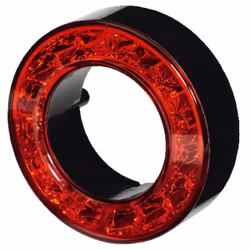Luce posteriore; HELLA; Sx, Dx Rosso nero; per DEUTZ-FAHR; 8086201000, 8072588, T09300155800000, 14065540, 280595310