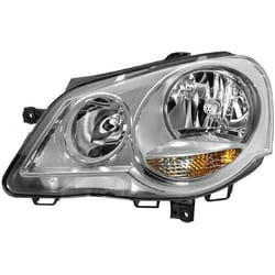 HELLA 1LE 247 019-201 Fari Dx W5W, PY21W, H7/H1, H7, H1 FF 12 trasparente per veicolo circolazione Sx VOLKSWAGEN: Polo IV Hatchback