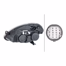 HELLA 1EB 270 521-241 Fari Dx H7/H3, PY21W, W5W, H7, H3 12 trasparente per veicolo circolazione Dx LANCIA: Ypsilon II