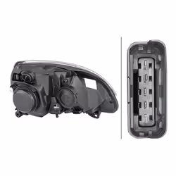 HELLA 1DL 008 461-771 Fari Sx D2S/H7, PY21W, W5W, D2S, H7 Alogeno, Xeno 12 per veicolo circolazione Dx RENAULT: CLIO 2