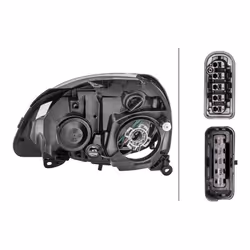 HELLA 1DL 008 461-801 Fari Dx D2S/H7, PY21W, W5W, D2S, H7 Xeno, Alogeno 12 per veicolo circolazione Dx RENAULT: CLIO 2