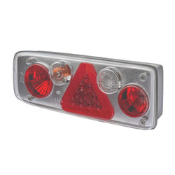HELLA 2VP 340 942-011 Luce posteriore Sx cristallino nero per rimorchio, con lampadine