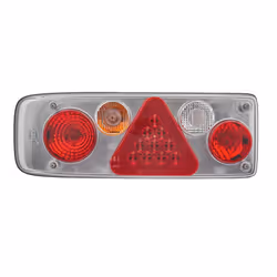 HELLA 2VP 340 942-011 Luce posteriore Sx cristallino nero per rimorchio, con lampadine