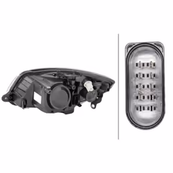 Fanali HELLA 1ED 247 025-221, destro - Vista aggiuntiva 4