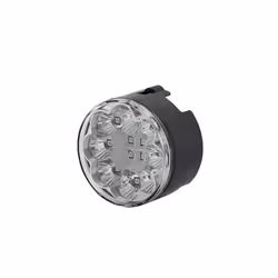Indicatore direzione; HELLA; LED 12 cristallino posteriore, Sx, Dx; 8086201300, 47927123, E00000216262, 94006182, E412390