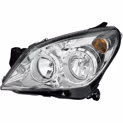 Fari; HELLA; Sx W5W, H7/H1, H21W, H7, H1 Alogeno 12 trasparente per veicolo circolazione Sx; per OPEL, VAUXHALL; 13239286, 93 ...