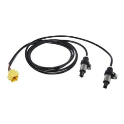HELLA 6PU 010 039-371 Sensore ABS Assale posteriore Sensore induttivo 2 1160 1220, 1840 12