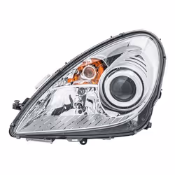 Fari; HELLA; Sx W5W, D2S/H7, PY21W, D2S, H7 Bi-Xeno 12 trasparente per veicolo circolazione Dx; per MERCEDES-BENZ; E11675, 17 ...