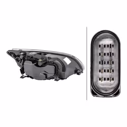 Fari; HELLA; Sx H7/H1, W5W, PY21W, H7, H1 Alogeno 12 per veicolo circolazione Sx; per FORD; 1329414, 1385270, 1456970, 148099 ...