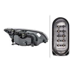 HELLA 1LL 010 201-071 Fari Sx H7/H1, W5W, PY21W, H7, H1 Alogeno 12 per veicolo circolazione Sx FORD: Focus 2 Kombi, Focus 2